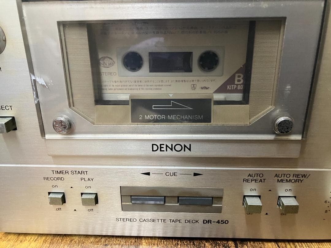 DENON DR-450 カセットデッキ