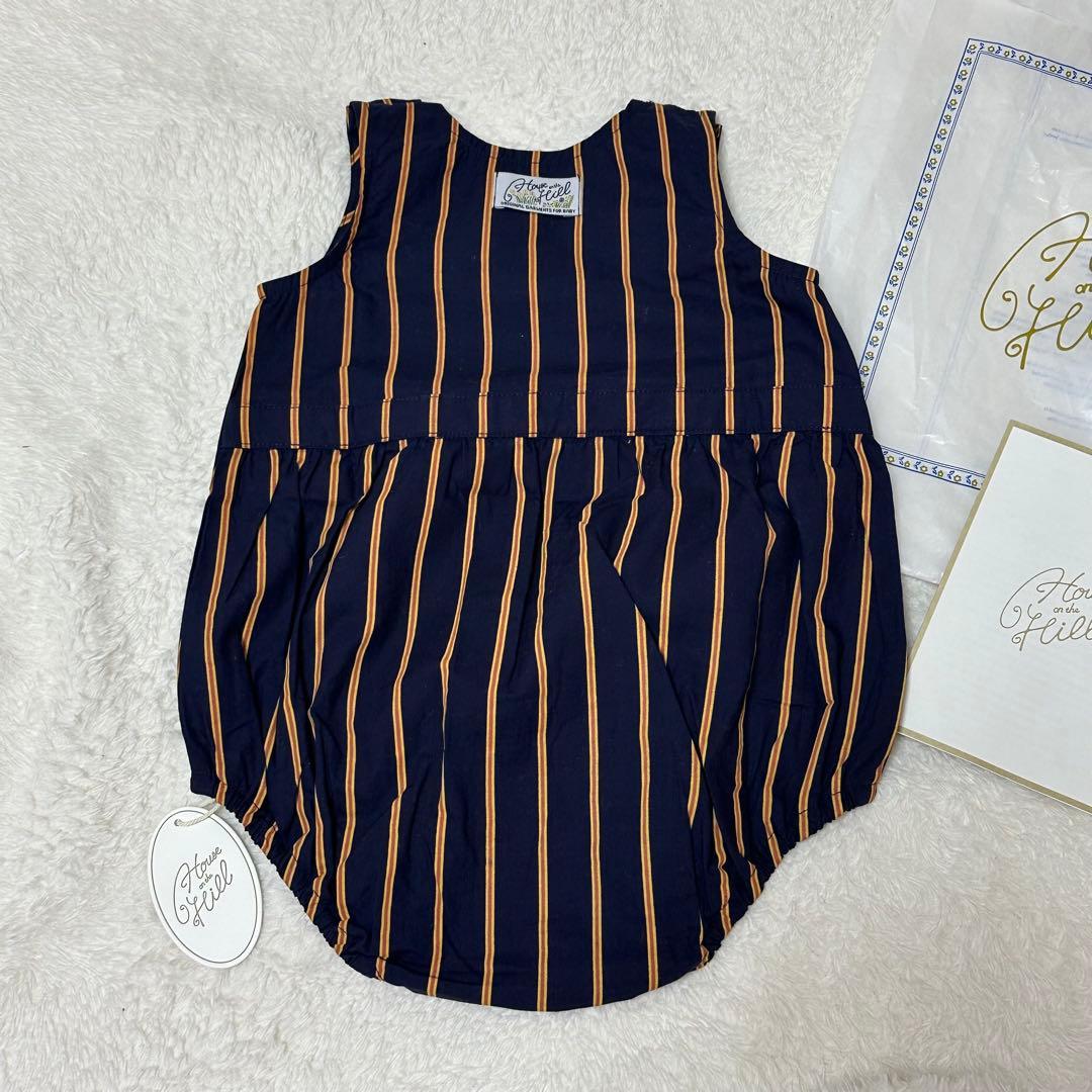 最終値下げ　 ハウスオンザヒル　 ロンパース（Stripe）70