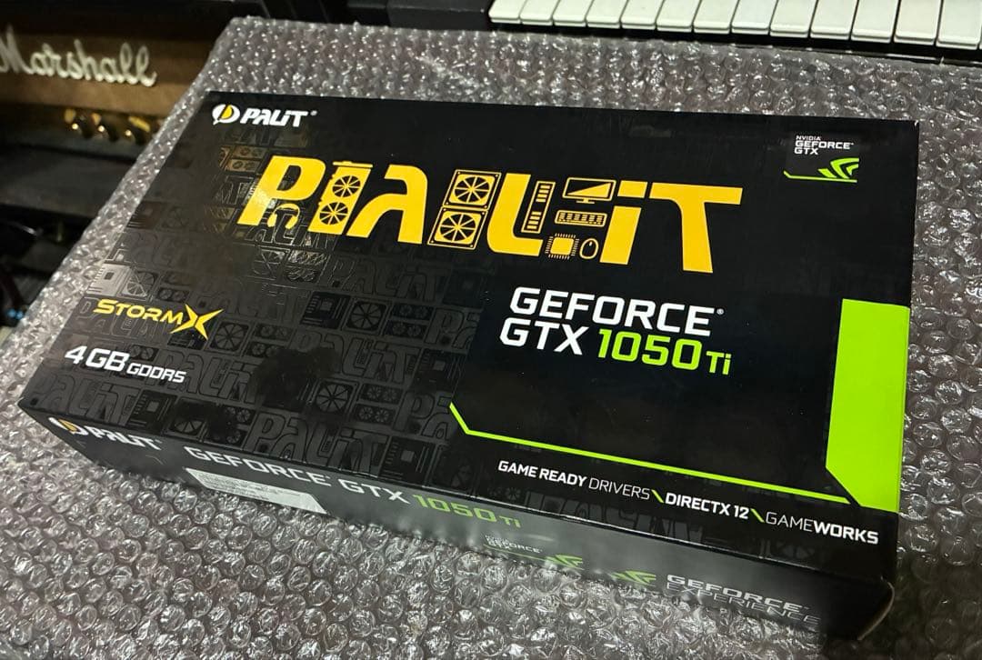 【美品】Palit GeForce GTX 1050 Ti StormX 4GB