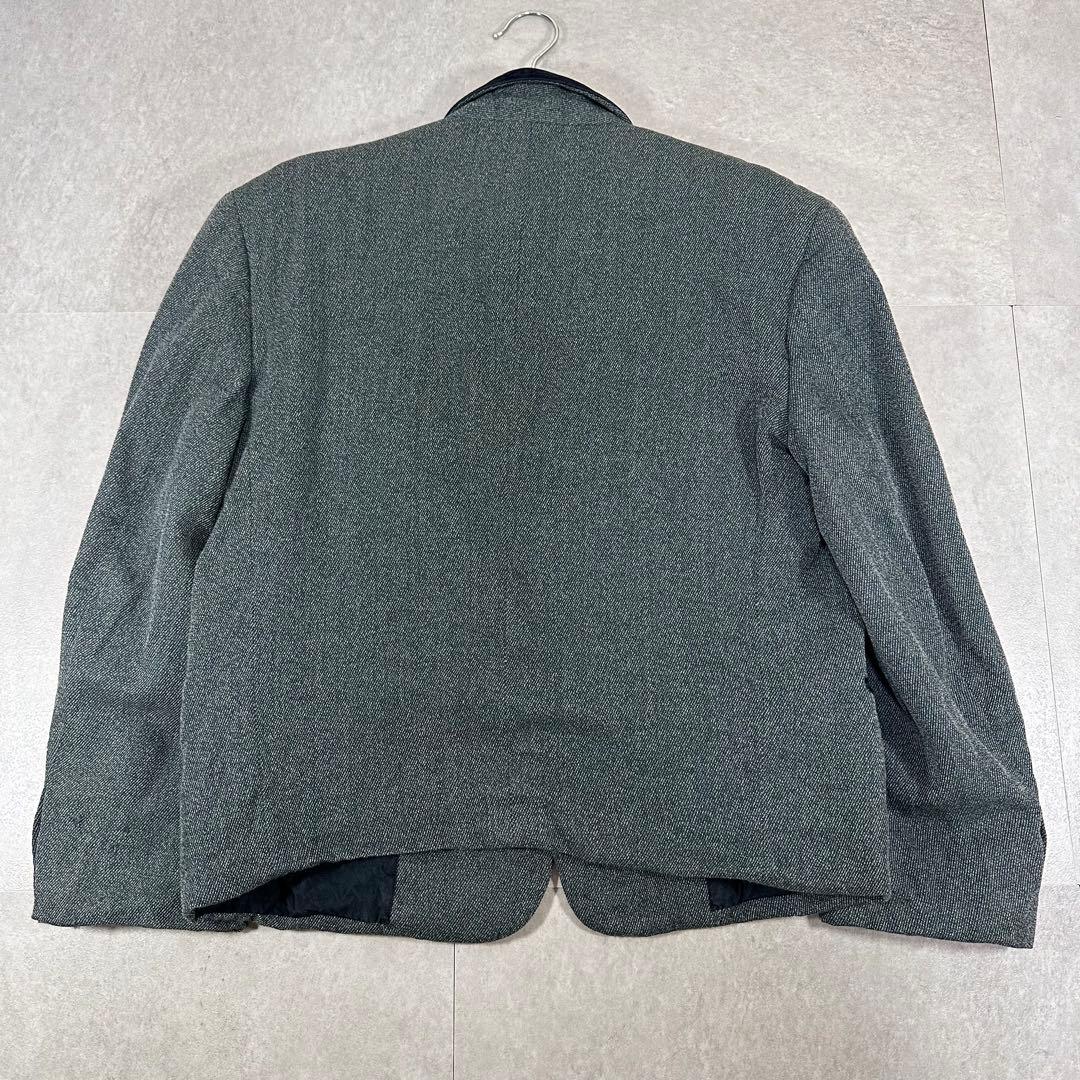 80s コムデギャルソンオムプリュス　テーラードジャケット　リバーシブル ベロア