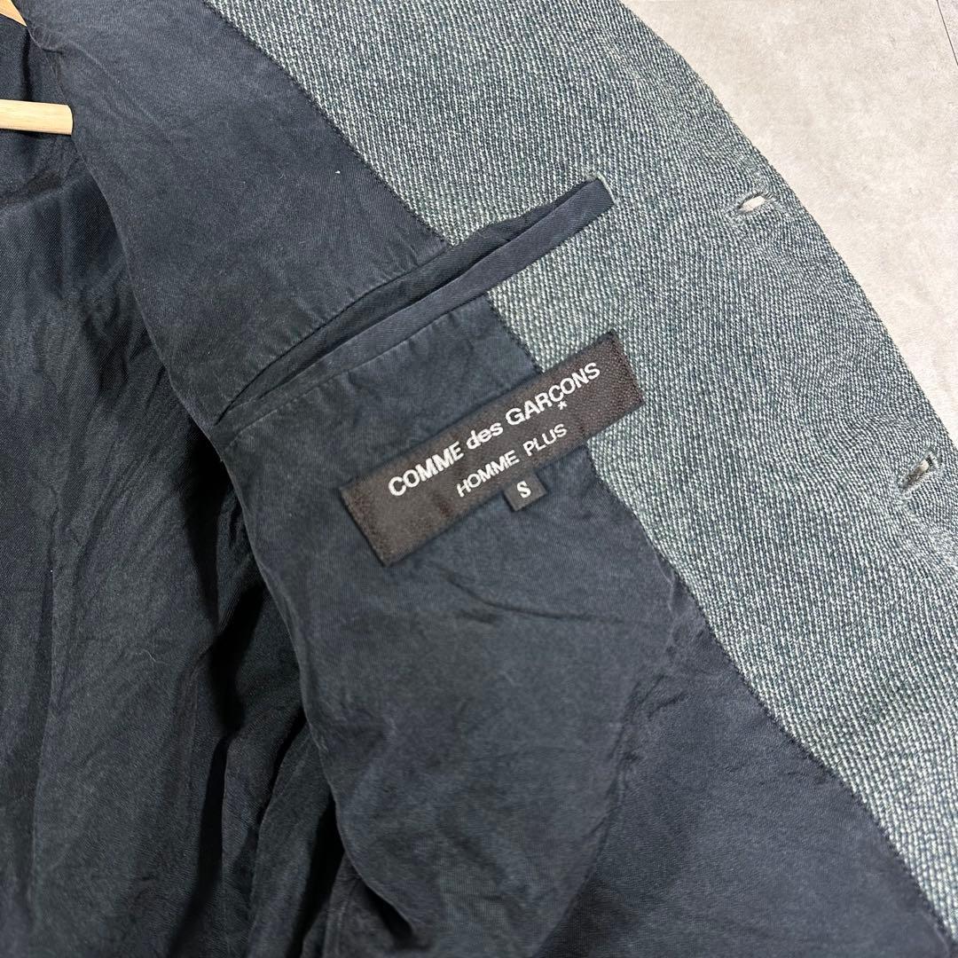 80s コムデギャルソンオムプリュス　テーラードジャケット　リバーシブル ベロア