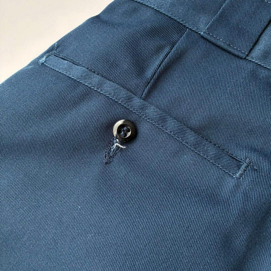 美品 80s USA製 ディッキーズ 874 ネイビー ワーク パンツ 32