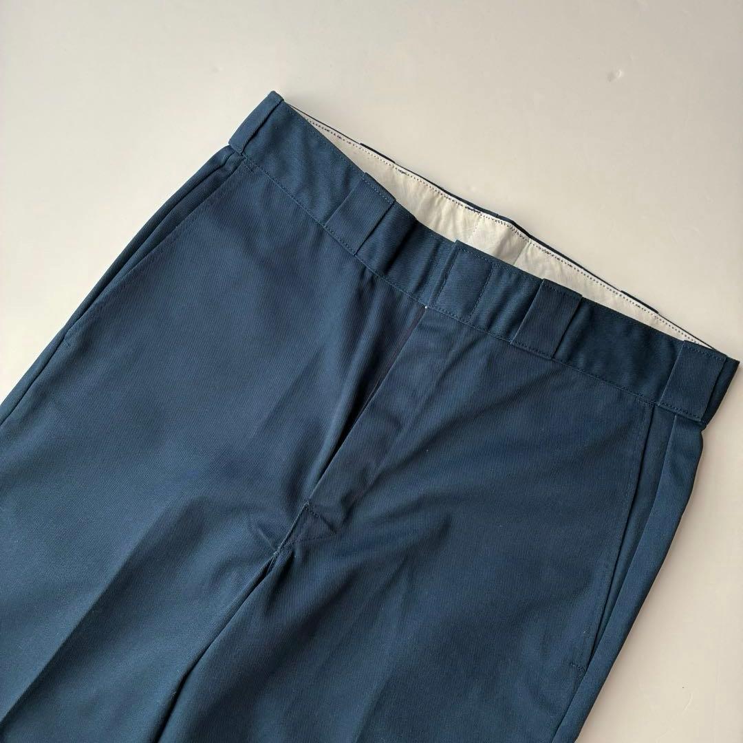 美品 80s USA製 ディッキーズ 874 ネイビー ワーク パンツ 32