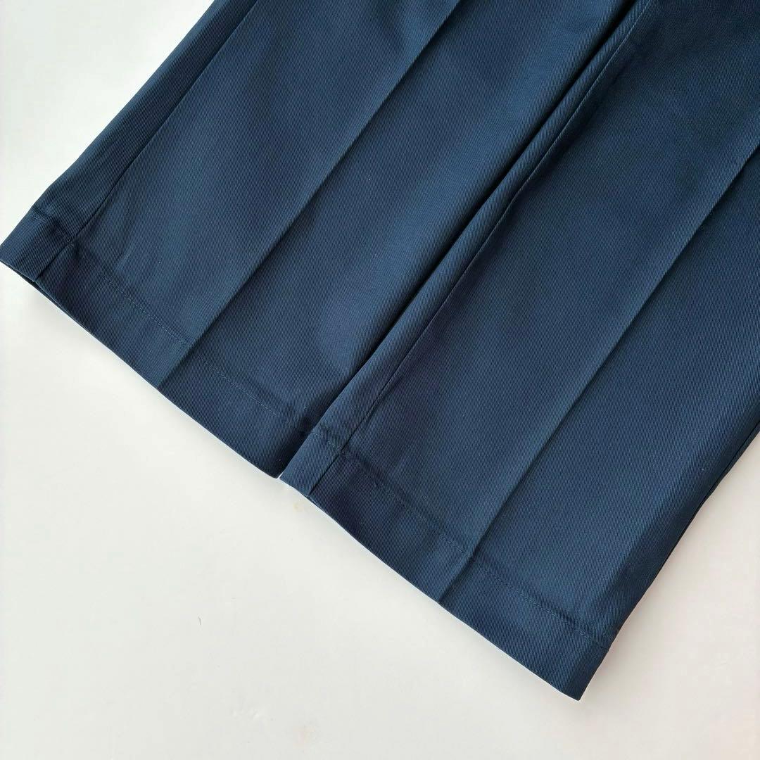 美品 80s USA製 ディッキーズ 874 ネイビー ワーク パンツ 32