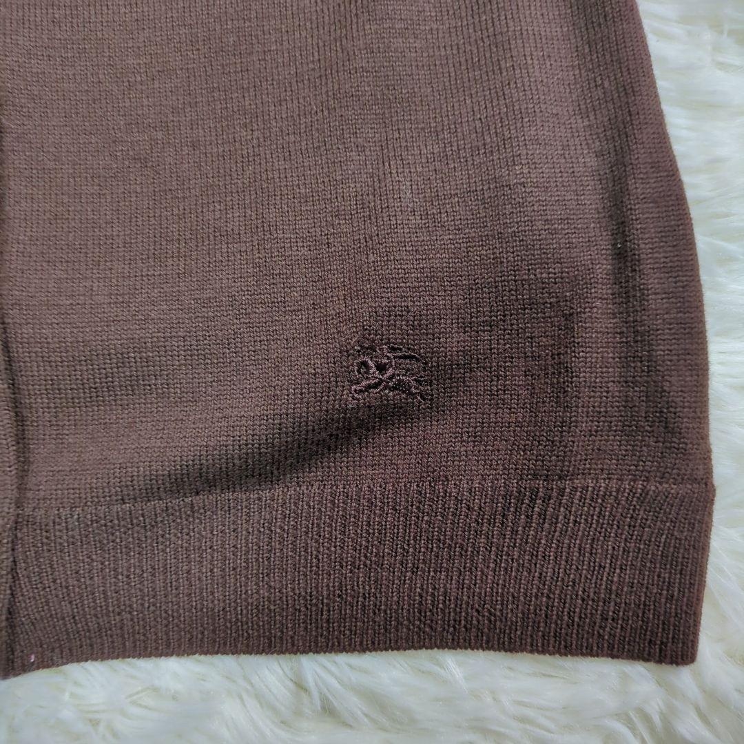 BURBERRY LONDON アンサンブル　カーディガン ニット ブラウン
