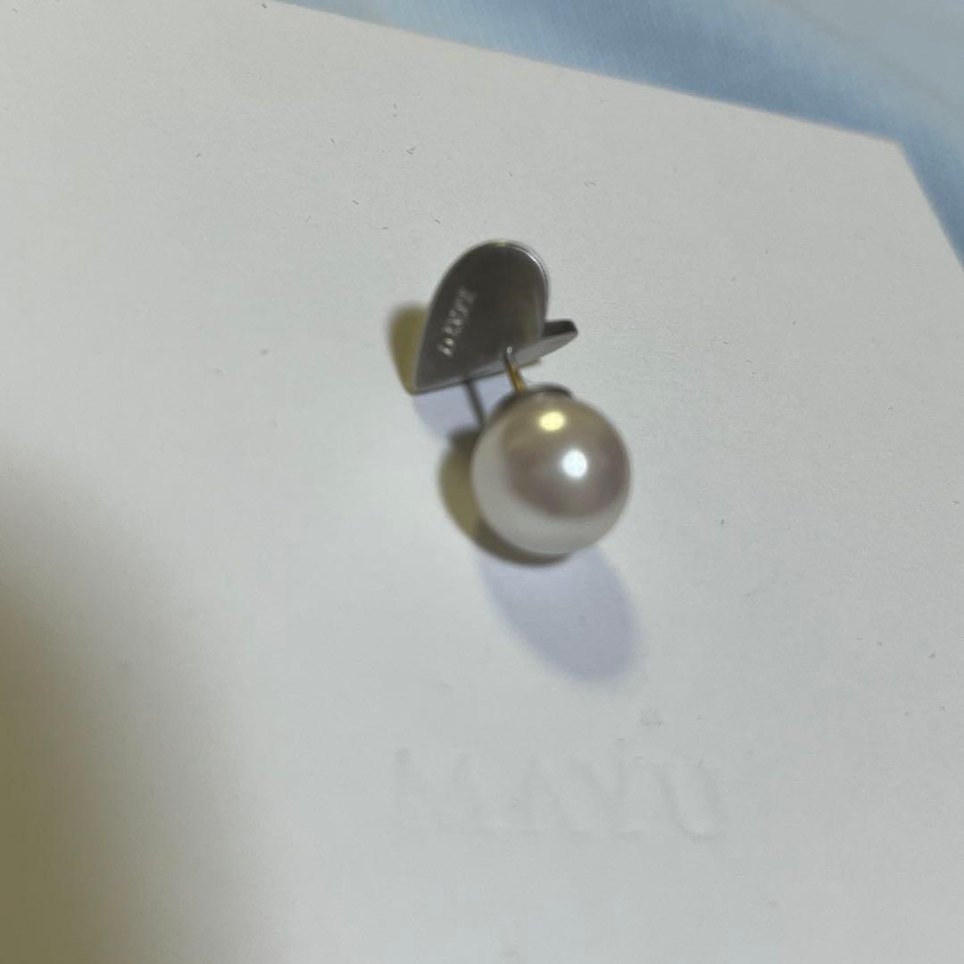 【美品】マユ MAYU Small heart pierce (silver)