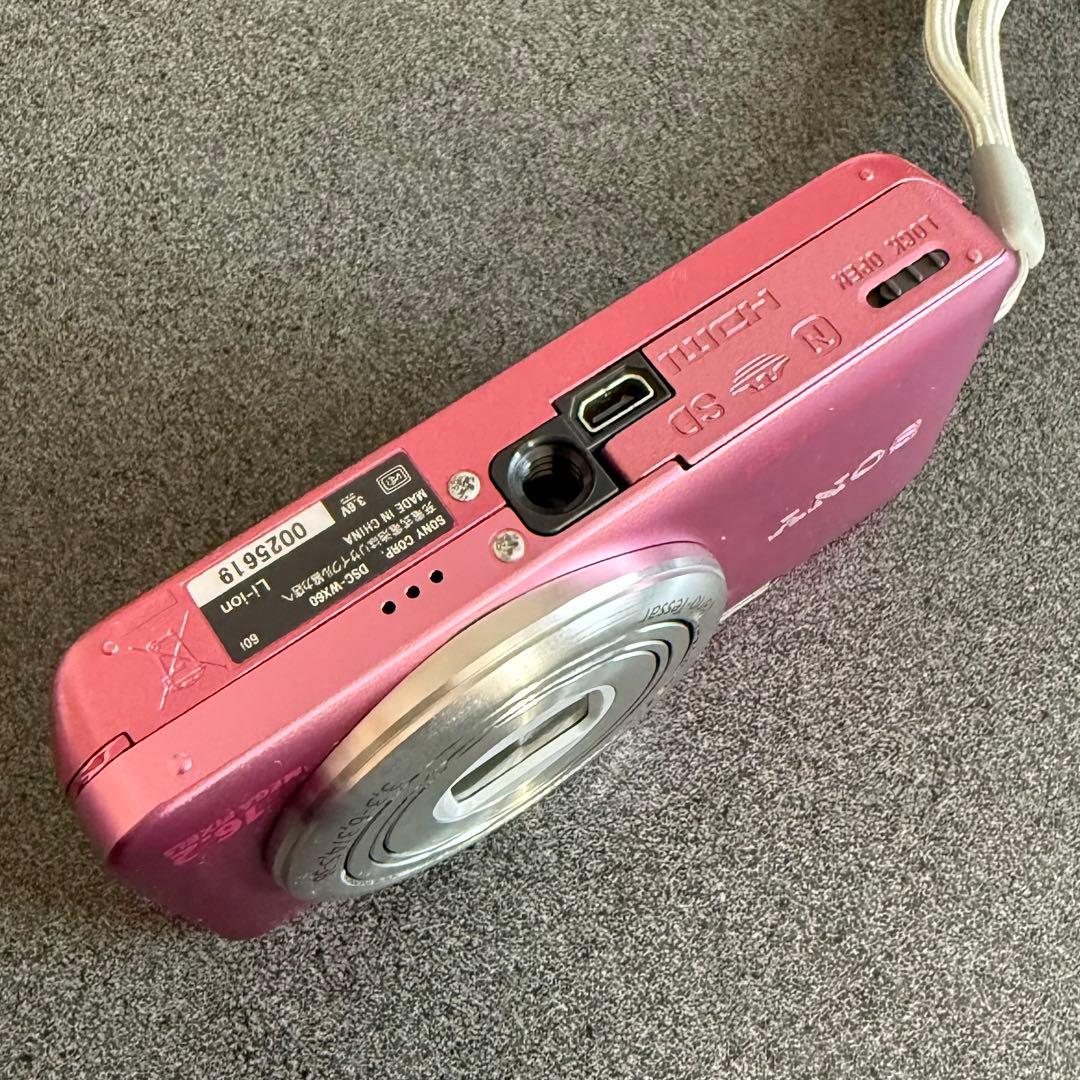 SONY Cyber-shot DSC-WX60 デジカメ ピンク【動作確認済】