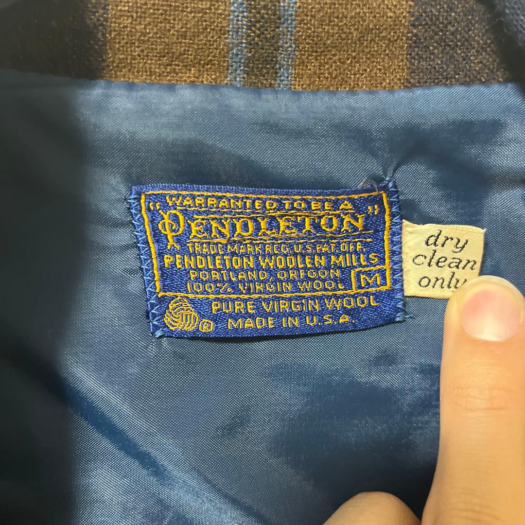 I*O様 Pendleton チェック柄 テーラードジャケット M