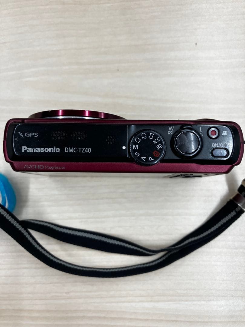 動作確認済　Panasonic LUMIX DMC-TZ40 レッド