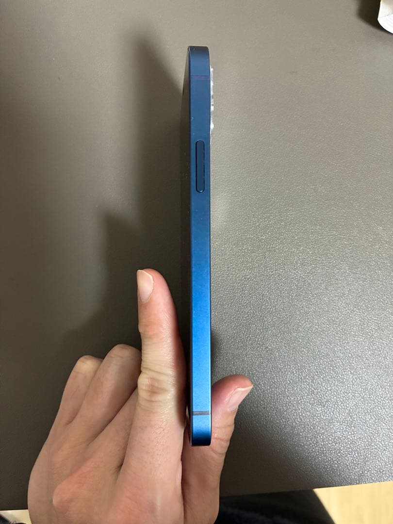 【CASEKOOのケース付き】Apple iPhone 12 本体 ブルー