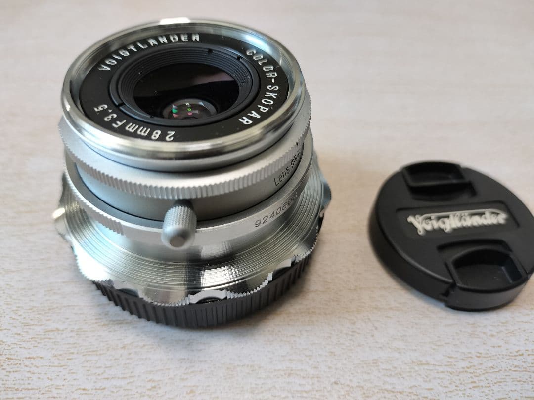 フォクトレンダー COLOR-SKOPAR 28mmF3.5 αEアダプタ付き