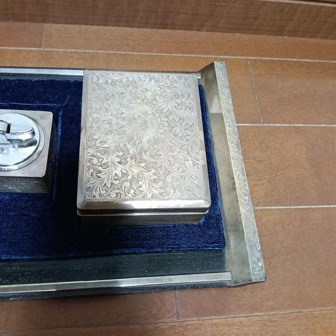 銀製　シガレットケース　シルバー　アール・ヌーヴォー