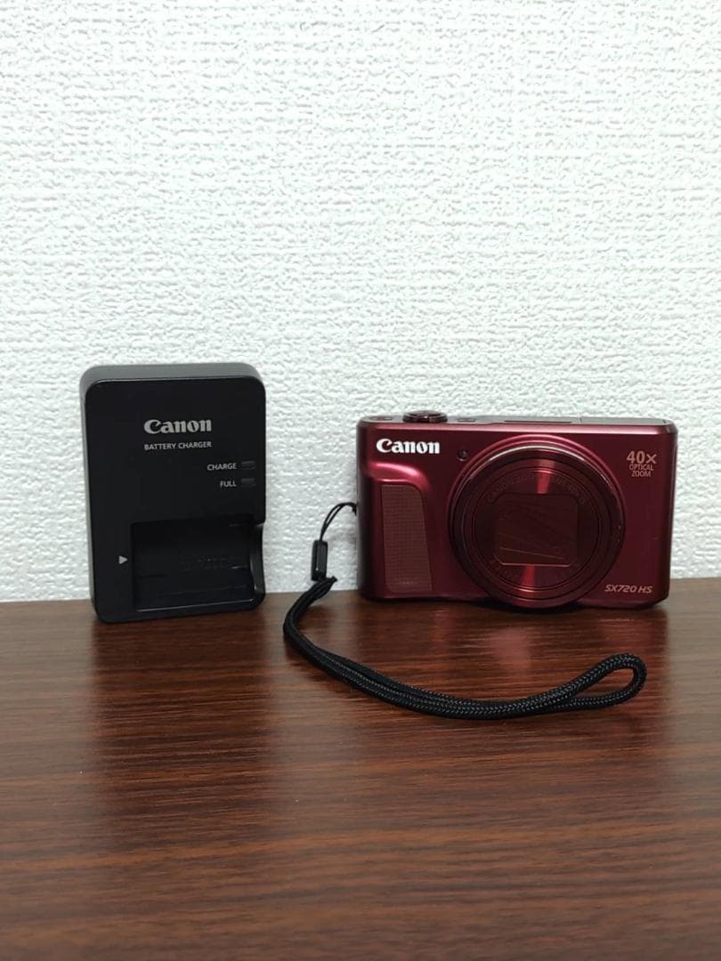 Canon デジタルカメラ PowerShot SX720 HS（レッド）