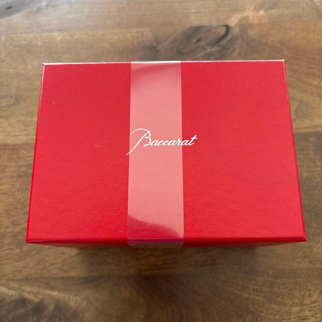 新品未開封　バカラ　まねき猫 レッドオクトゴン