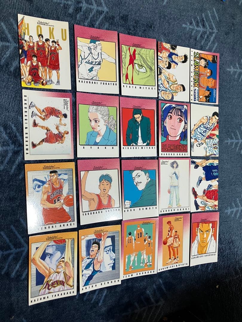 スラムダンク トレーディングカード 20枚セット　カードダスマスターズ　極美品