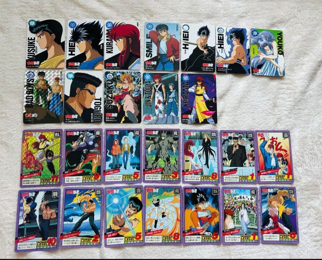 【計１０６枚】幽遊白書カードダス アマダ バンダイ まとめ売り