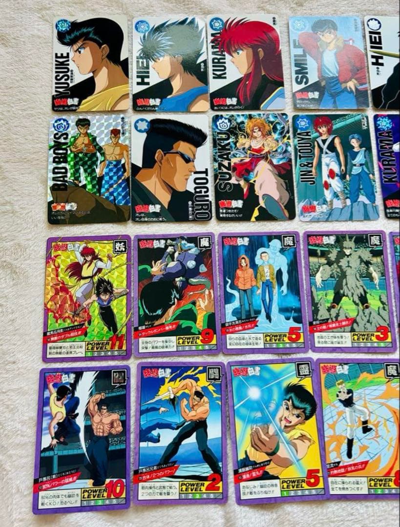 【計１０６枚】幽遊白書カードダス アマダ バンダイ まとめ売り