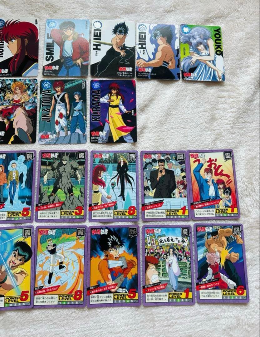 【計１０６枚】幽遊白書カードダス アマダ バンダイ まとめ売り