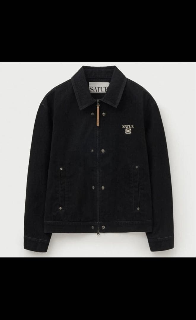 SATUR ブラック ジージャン