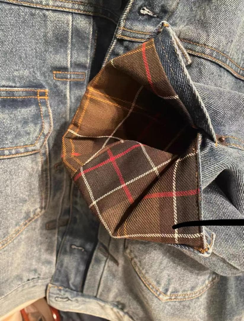 Levi's×Barbour Type2 デニムジャケット コラボ希少 極美品