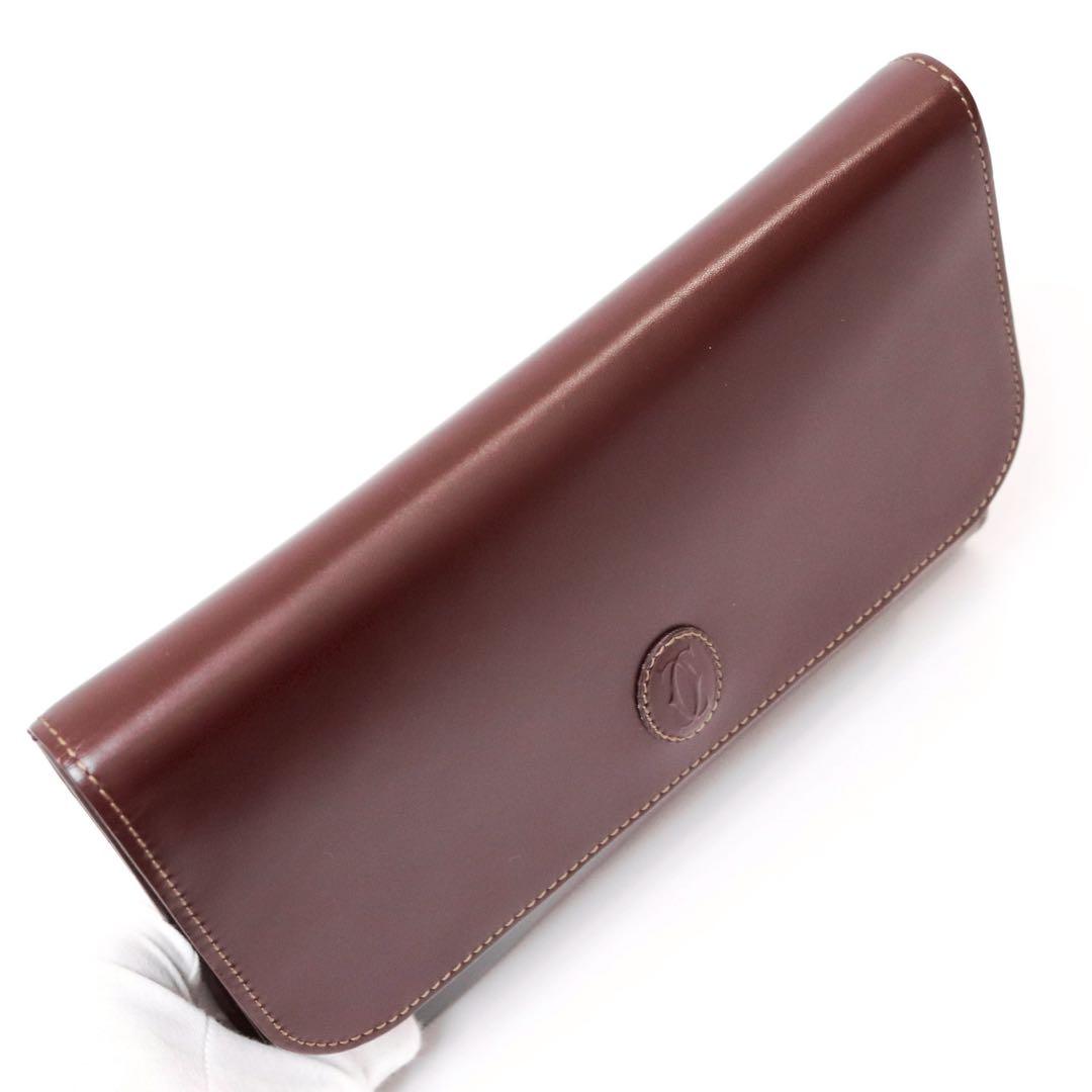 カルティエ クラッチバッグ マストライン　セカンドバッグ ギャランティカード