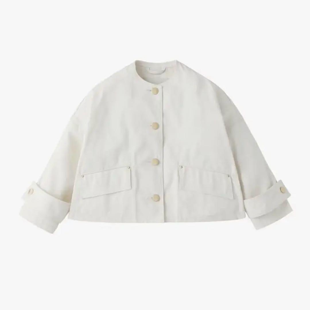 MACKINTOSH 新品 2025SS ハンビーノーカラーデニムジャケット