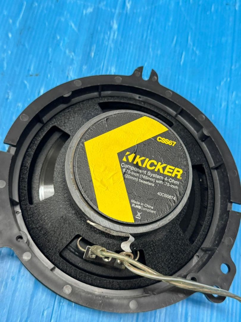 KICKER スピーカー　CSS67 セット