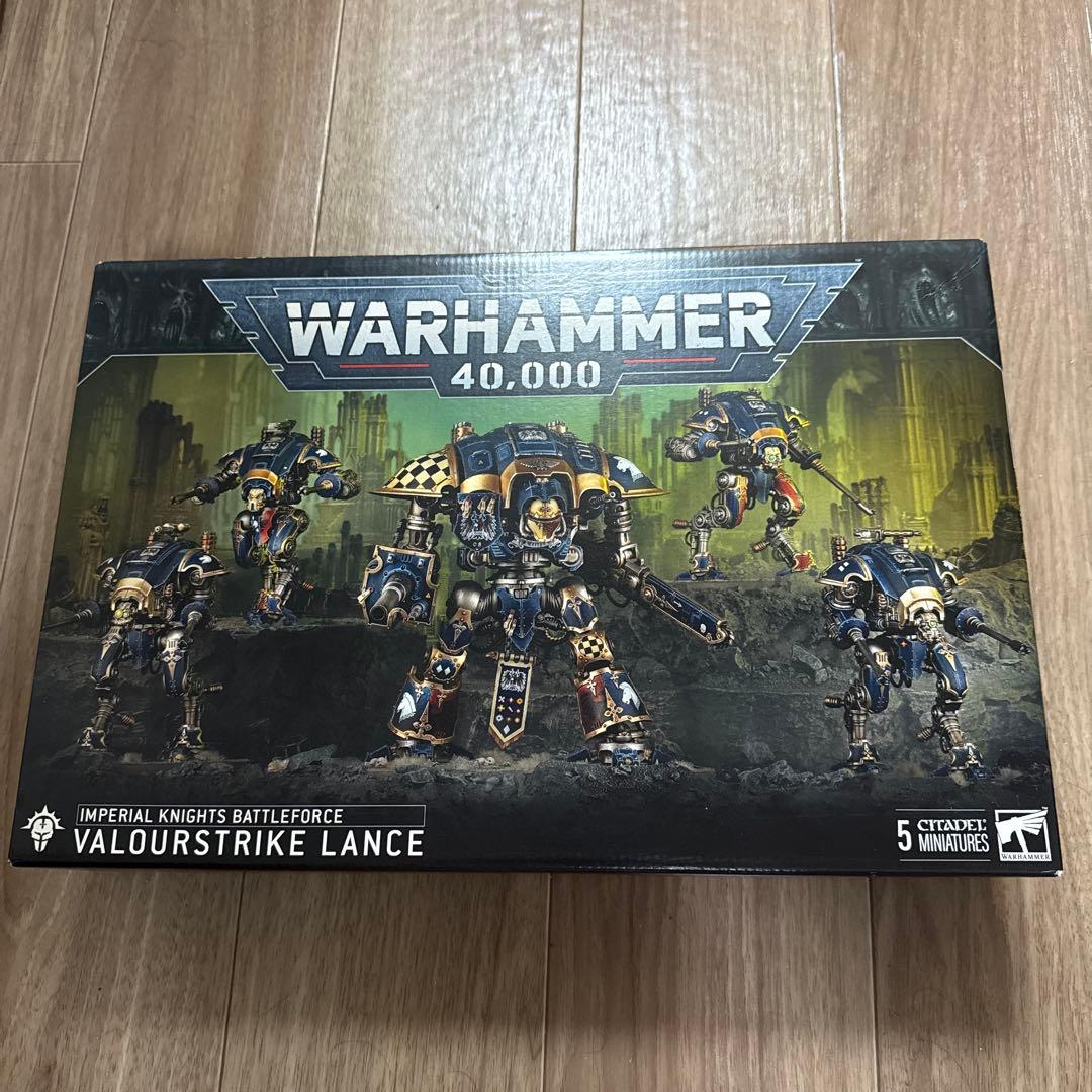 【開封済】ウォーハンマーインペリアルナイト　バトルフォース