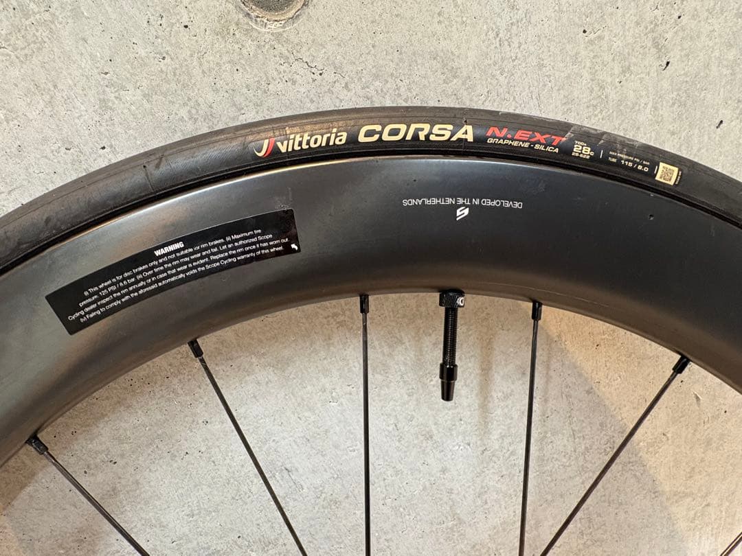 ACE。 SCOPE R5ディスクブレーキホイールセット