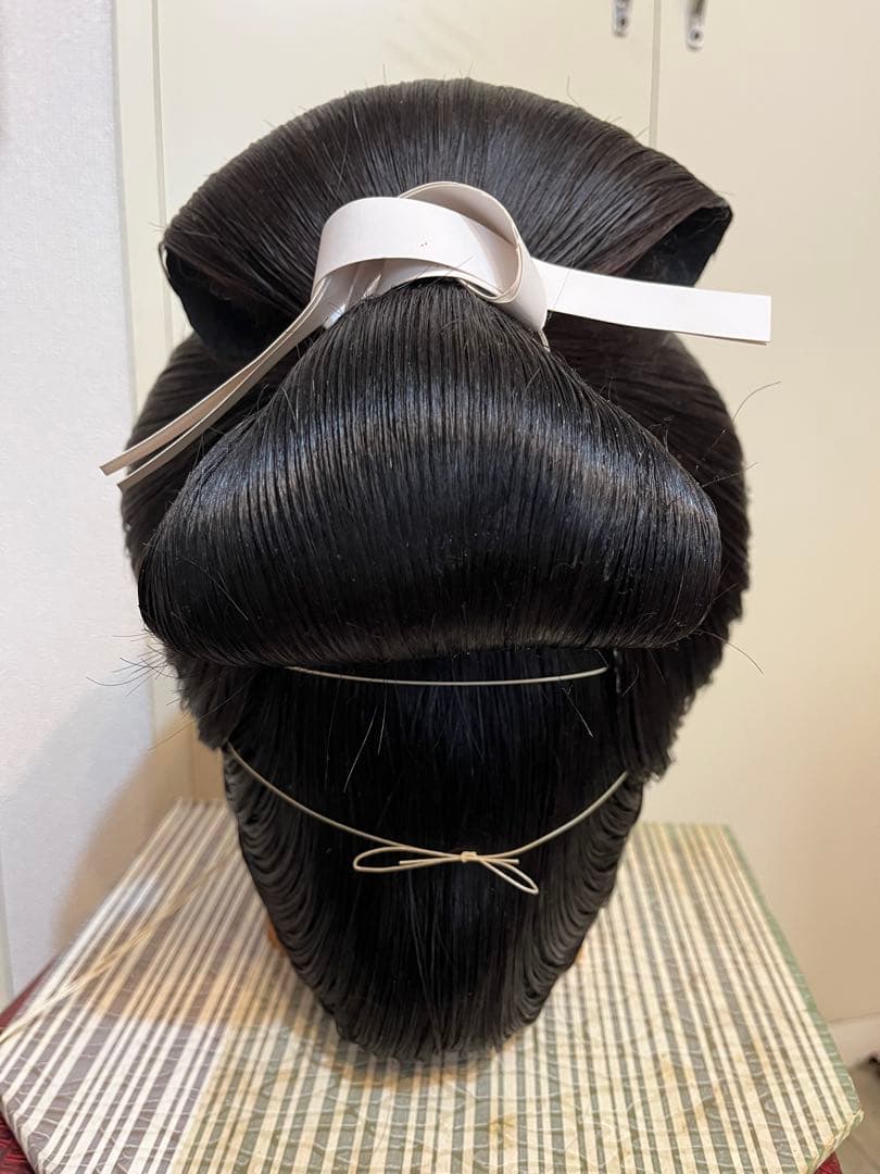 日本髪　かつら　大衆演劇　つぶし島田　芸者　芸妓　M -Lサイズ 日本舞踊