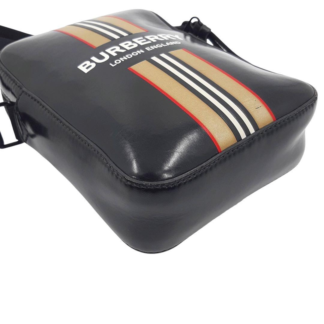 【現行】バーバリー　イングランド　ショルダーバッグ　ノバチェック　スクエア
