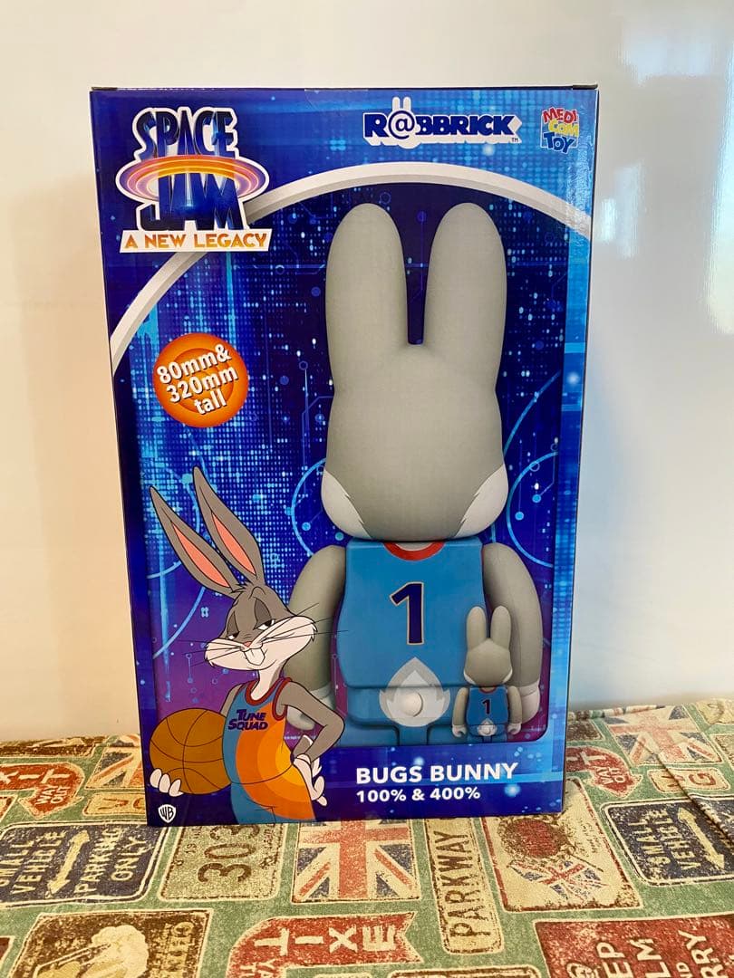 【新品】R@BBRICK バックス・バニー 100% & 400% ベアブリック
