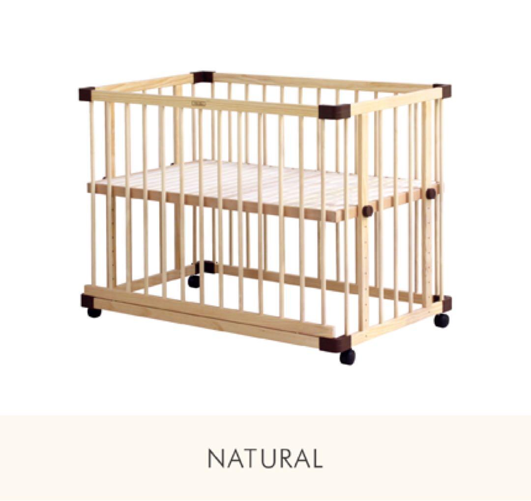 【新品未使用】送料込みベビーベッド/ファルスカfarskaベッドサイド03