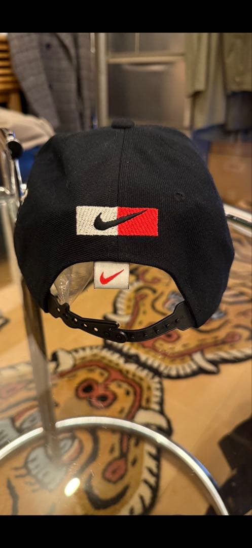 ブ*ル様 90s NIKEヴィンテージキャップ　just do it豪華刺繍　希