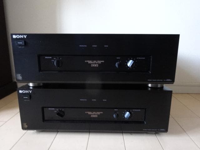 SONY TA-N330ES ステレオ/モノ パワーアンプ 動作品 2台セット