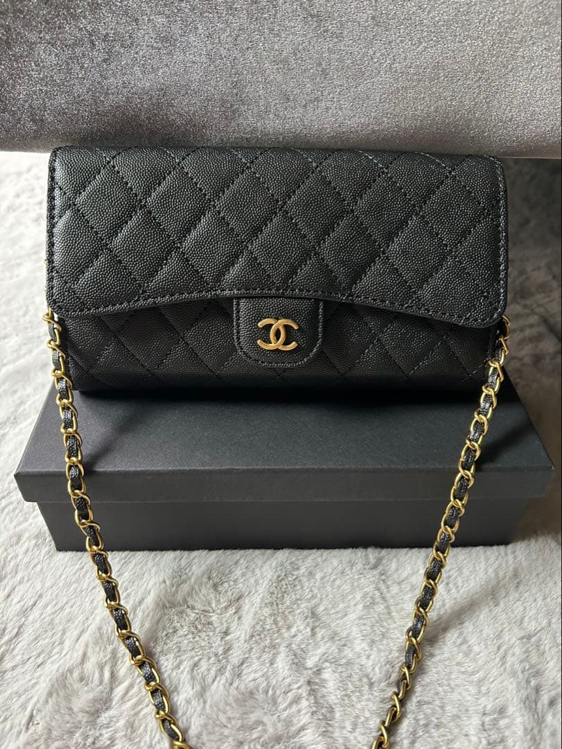 CHANEL ノベルティ チェーンウォレット ショルダーバッグ