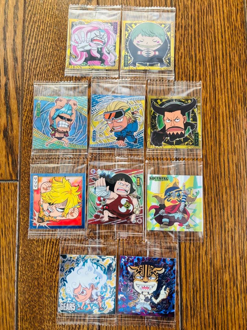 ワンピース ウエハースシール　LOG1〜LOG12 140枚