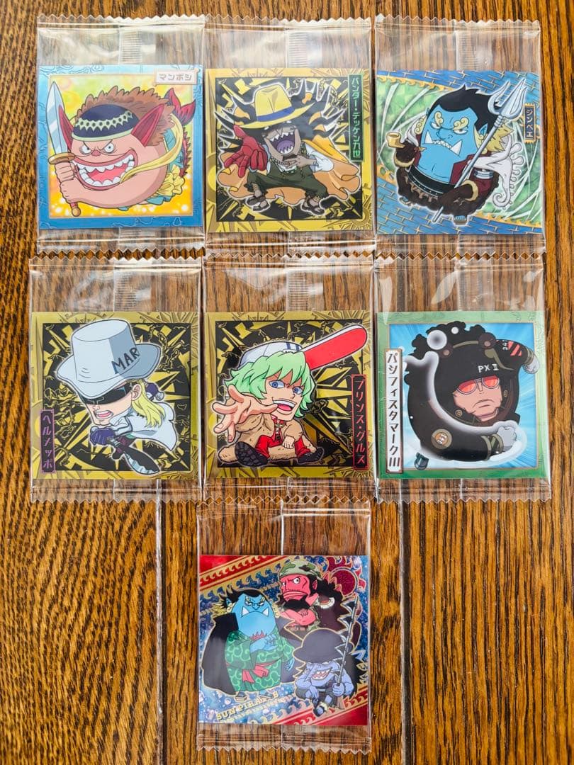 ワンピース ウエハースシール　LOG1〜LOG12 140枚