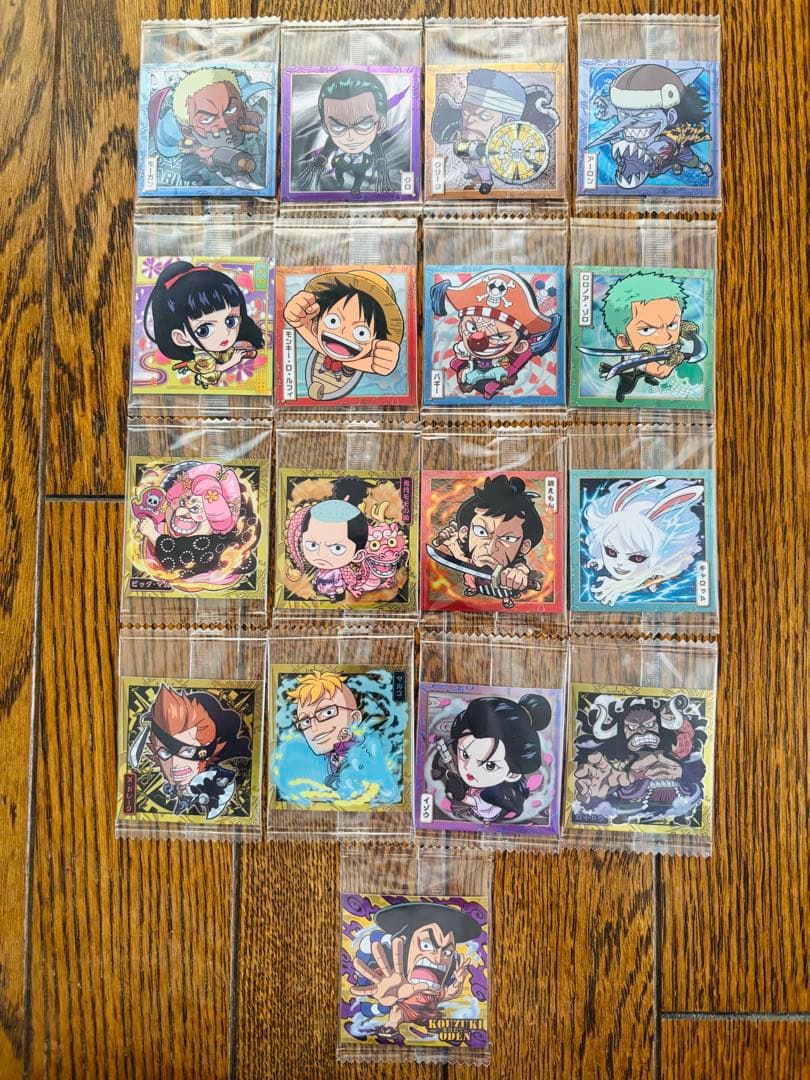 ワンピース ウエハースシール　LOG1〜LOG12 140枚
