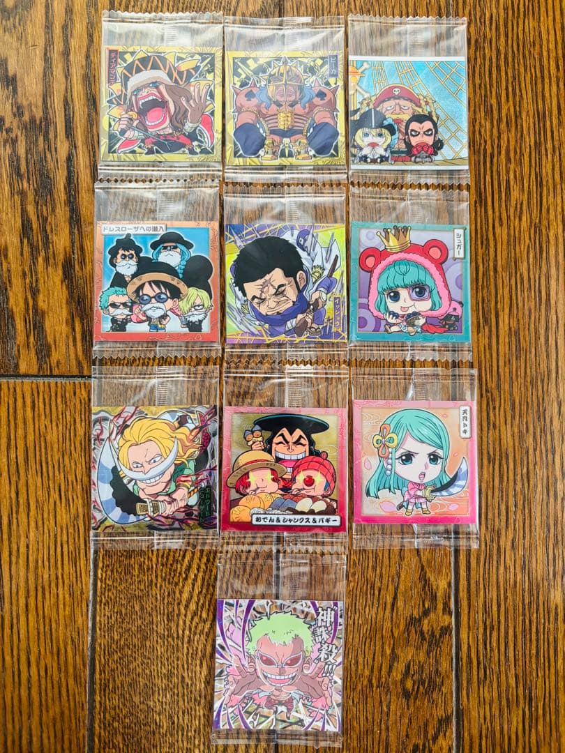 ワンピース ウエハースシール　LOG1〜LOG12 140枚