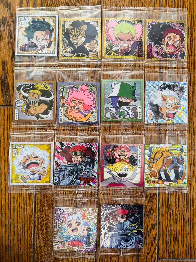 ワンピース ウエハースシール　LOG1〜LOG12 140枚