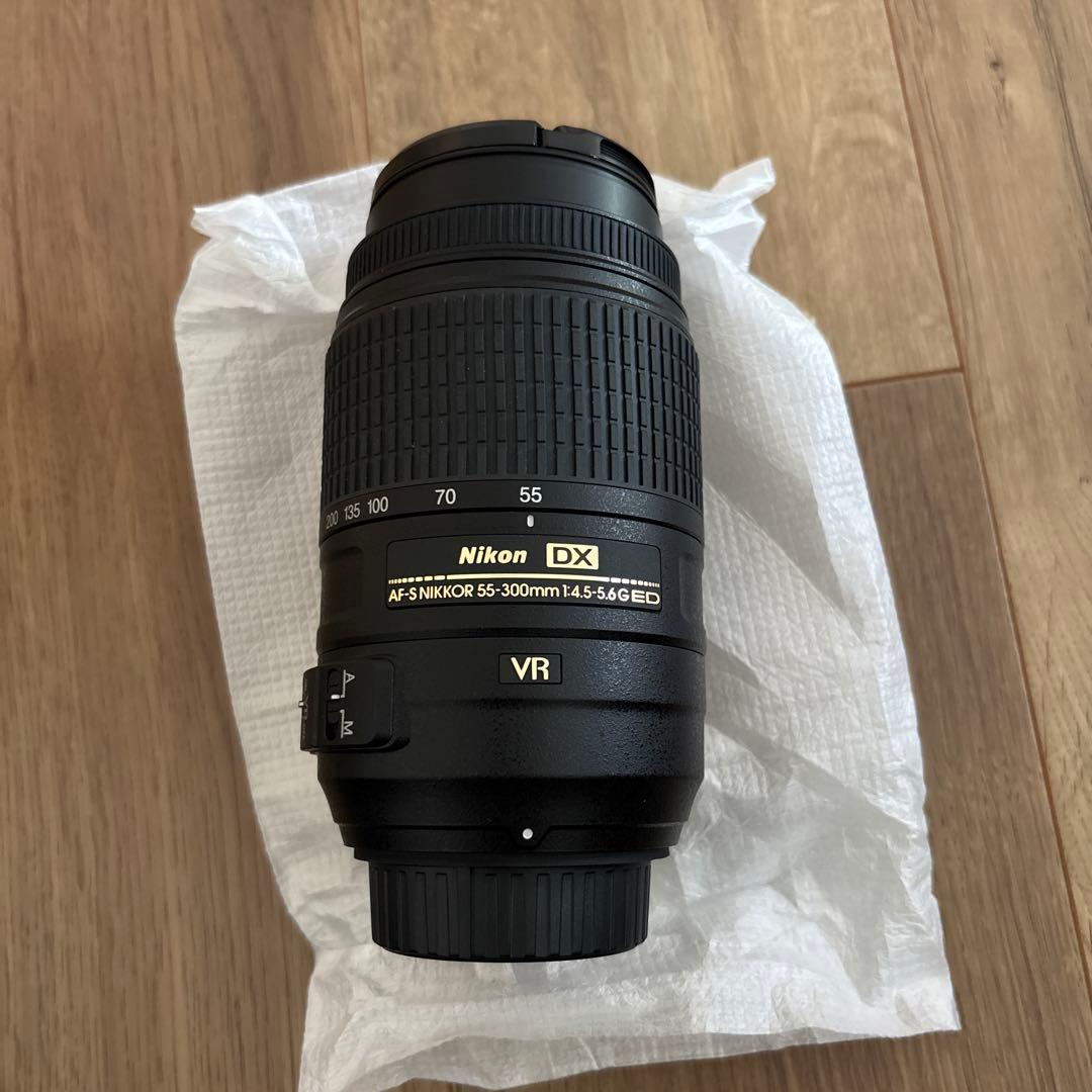 Nikon NIKKOR 55-300mm VR レンズ　ほぼ新品