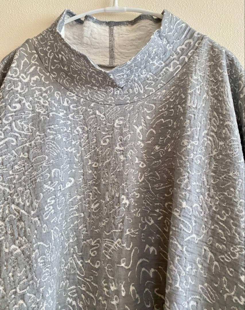 ヨーガンレール　23SS　未使用近　\"クルクル\"　ワイドプルオーバー　ババグーリ