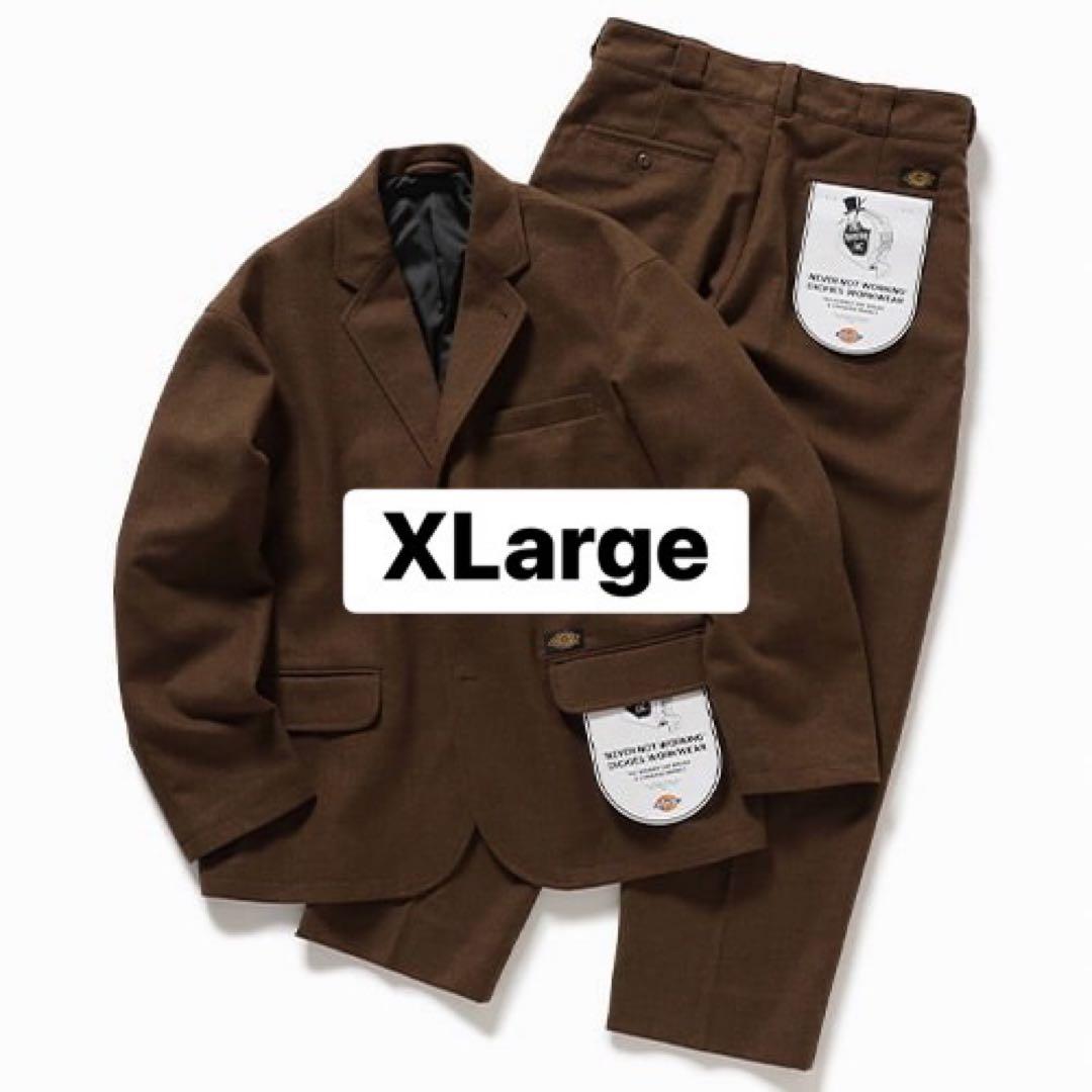Dickies TRIPSTER SUIT 25FW BEAMS 茶XLブラウン