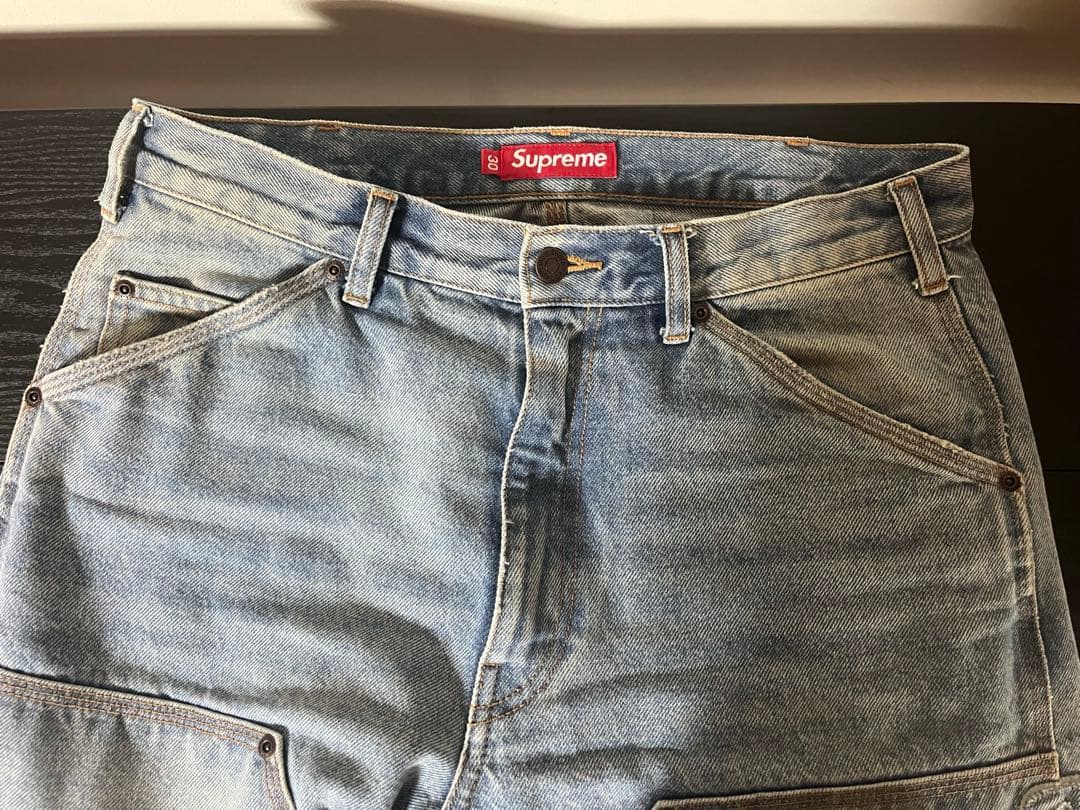 パンツ SupremeReflective Double Knee Pant Denim