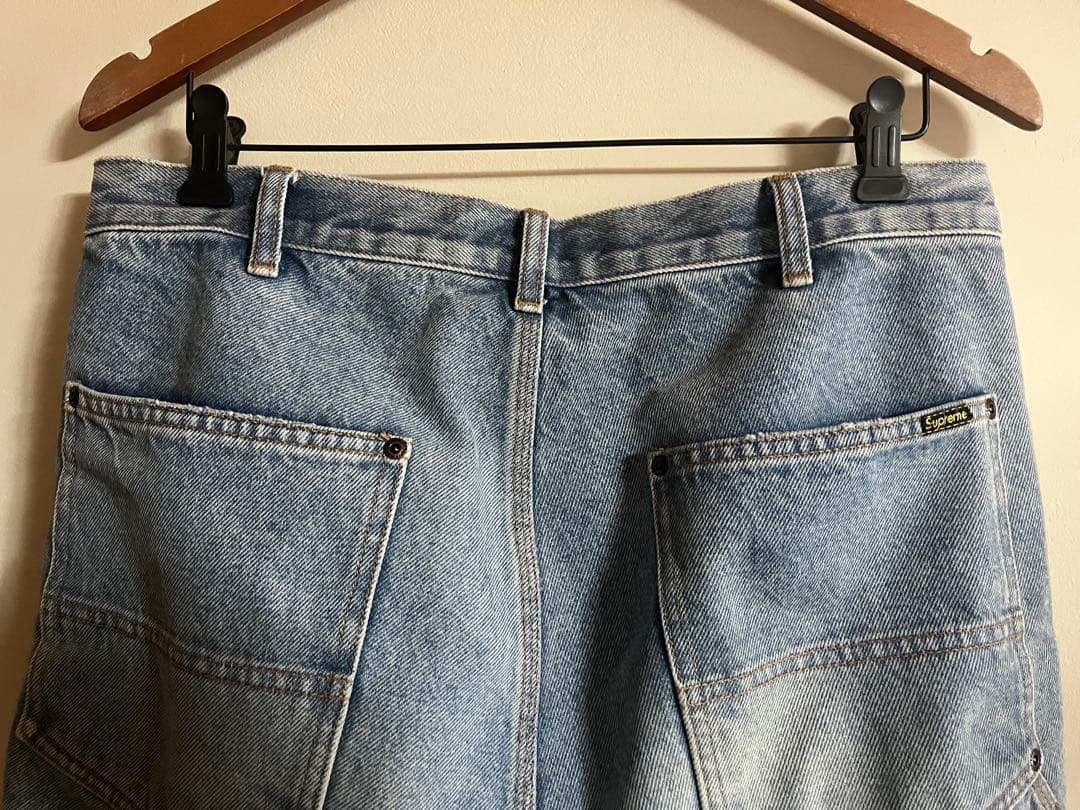 パンツ SupremeReflective Double Knee Pant Denim