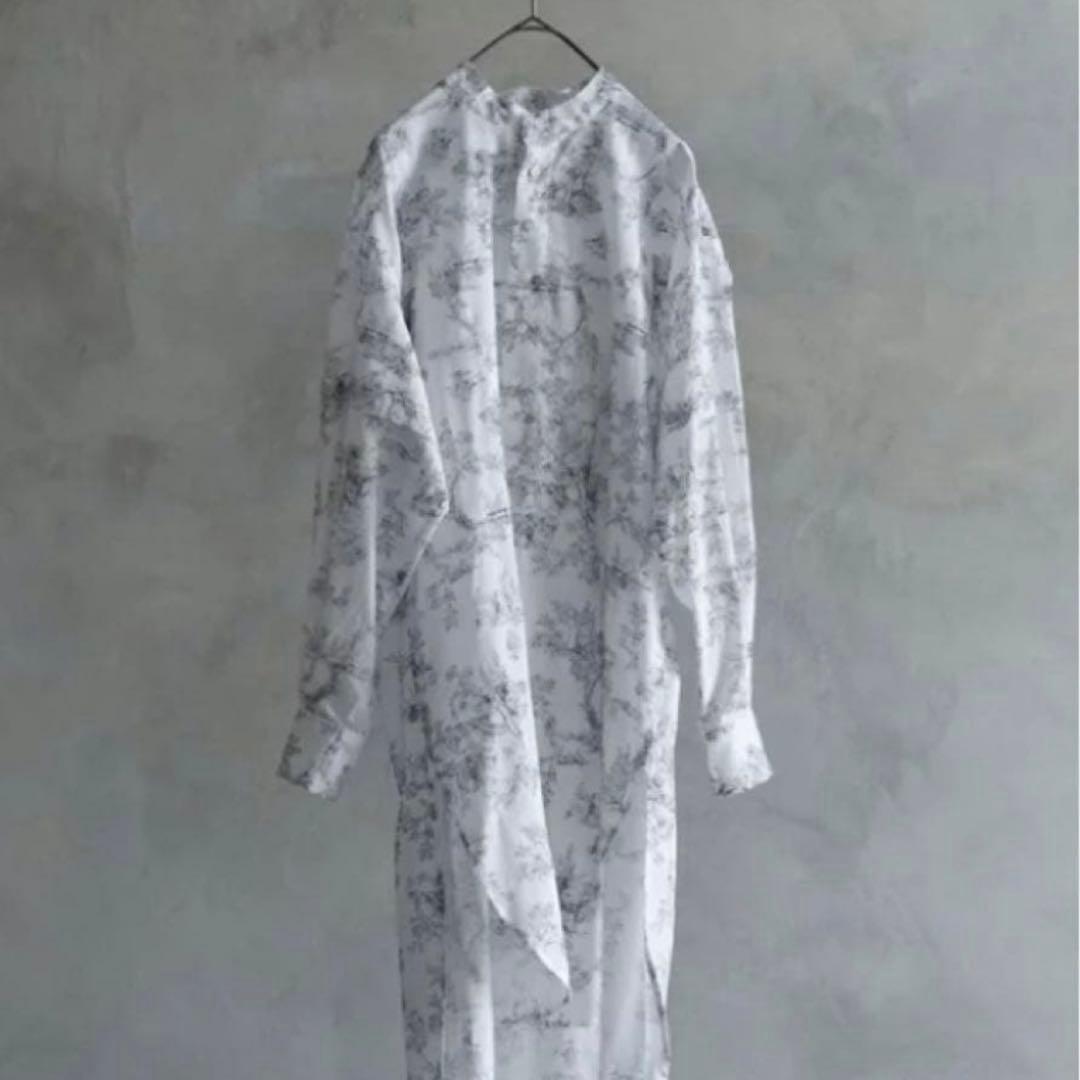 the last flower of the afternoon ロングシャツ