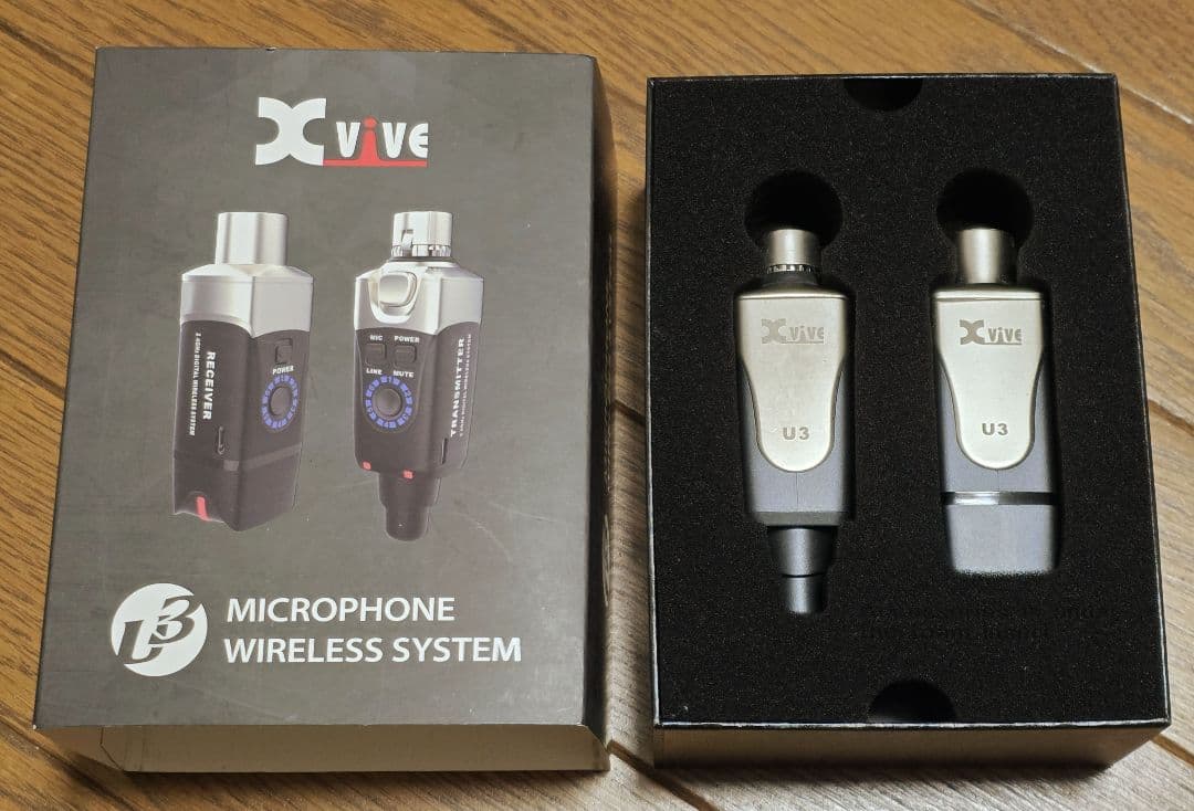 Xvive U3 ワイヤレスマイクシステム セット