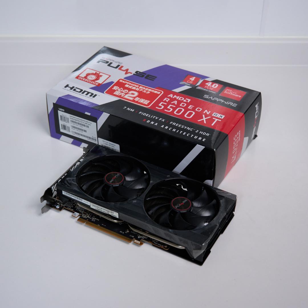 グラフィックボード・グラボ・ビデオカード Sapphire / Radeon RX 5500 XT 4GB