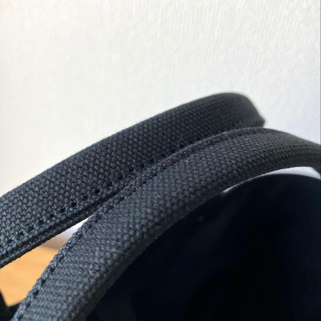 トートバッグ　dopタンバリン ブラック(刺繍グレー)